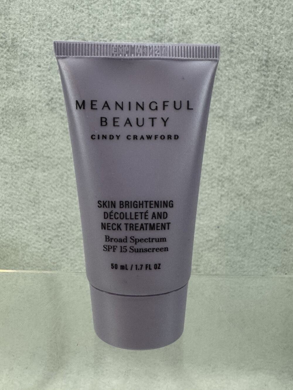 Meaningful Beauty SKIN BRIGHTENING DECOLLETE NECK TREATMENT 1.7oz Exp 4/27 SPF15